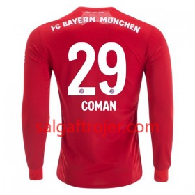 FC Bayern München Fodboldtrøjer Kingsley Coman 29 Hjemmebanesæt 2019/20 Langærmet